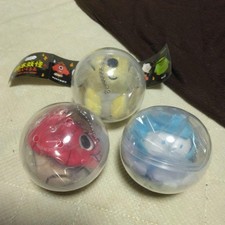 Juego de 3 cápsulas de juguete japonés Nikkorino Gacha Yokai