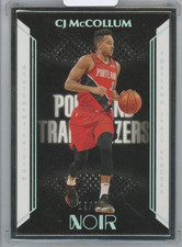 2019-20 PANINI Noir #217 Metal Frame Statement Edition / CJ McCOLLUM(Portland Tr