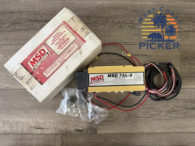 MSD 7220 7AL-2 Ignition Box (OPEN BOX NOS) Estate of Harry Scribner