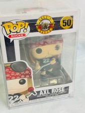 Funko Pop! POP Rocks Rare Authentic  AXL ROSE #50 w/ plastic box - NEW