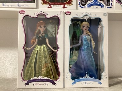 Frozen Elsa und Anna Die Eiskönigin Disney Puppe Limited Edition Doll