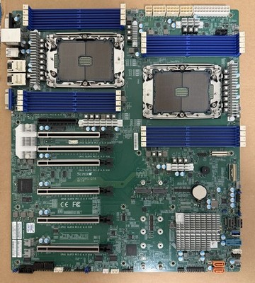Supermicro X12DPG-QT6 Motherboard Dual CPU LGA-4189 Tested Working + IO Shield