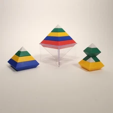 WEDGITS Building Blocks 15 Piece Set - Montessori Home School Learning STEM Toys