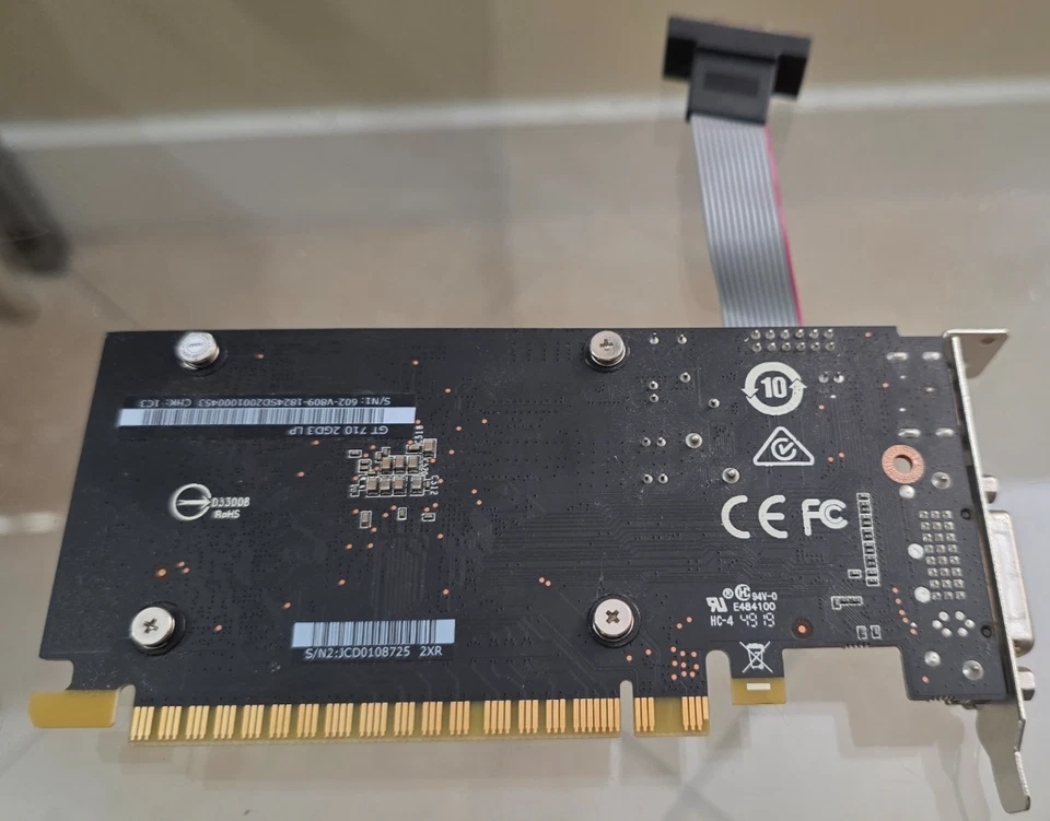 🔥 MSI GeForce GT 710 2GB DDR3 Graphics Card GT 710 2GD3 LP HDMI & DVI & VGA - Image 3 of 4