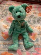 Ty Beanie Baby - 'KILLARNEY' the Irish Bear - New With Tags 2003