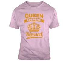 Queen Empire Blessed Is She Crown Women Hustle Entrepreneur Boss God Jesus Bible