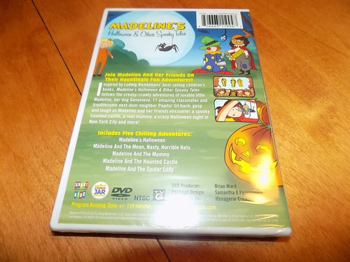MADELINE'S HALLOWEEN & OTHER SPOOKY TALES Animated Madeline Adventure DVD SEALED - Imagen 2 de 2