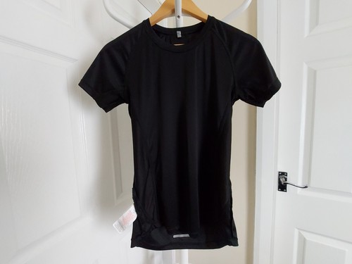 T-Shirt "Karrimor“ RUN With Reflective Stripes Black Colour Size:12 - Picture 12 of 18