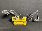 Vintage Tonka T-6 Track Front End Loader Backhoe Bulldozer Metal USA #41242