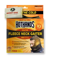 HotHands Heated Fleece Neck Gaiter Mossy Oak Camo