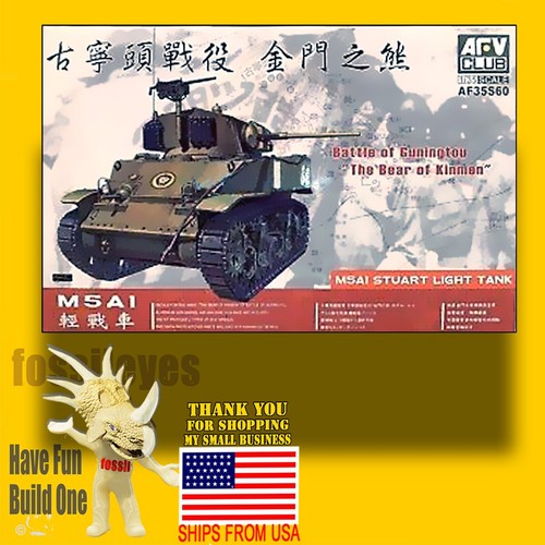 KIT MODELO TANQUE LIGERO AFV CLUB 35S60 1/35 M5A1 STUART 'EL OSO DE LOS PARIENTES' - Imagen 4 de 5