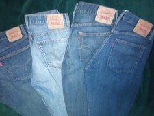 4 pairs of Levi's vintage jeans
