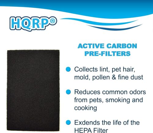 Filtros de carbono HQRP C para Claritin CAP529 CAP529-U CAP531 CAP531-U 4x,8x o 12x - Imagen 3 de 8