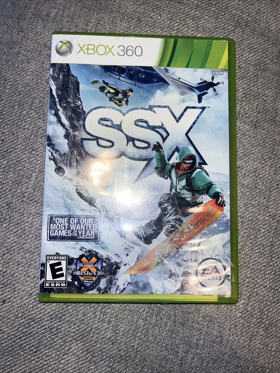 新品未開封 Xbox360 SSX SSX Xbox 360 Microsoft Video Game Complete and Tested