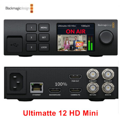 Blackmagic Design Ultimatte 12 HD Mini Advanced Real Time Video Switcher Panel 