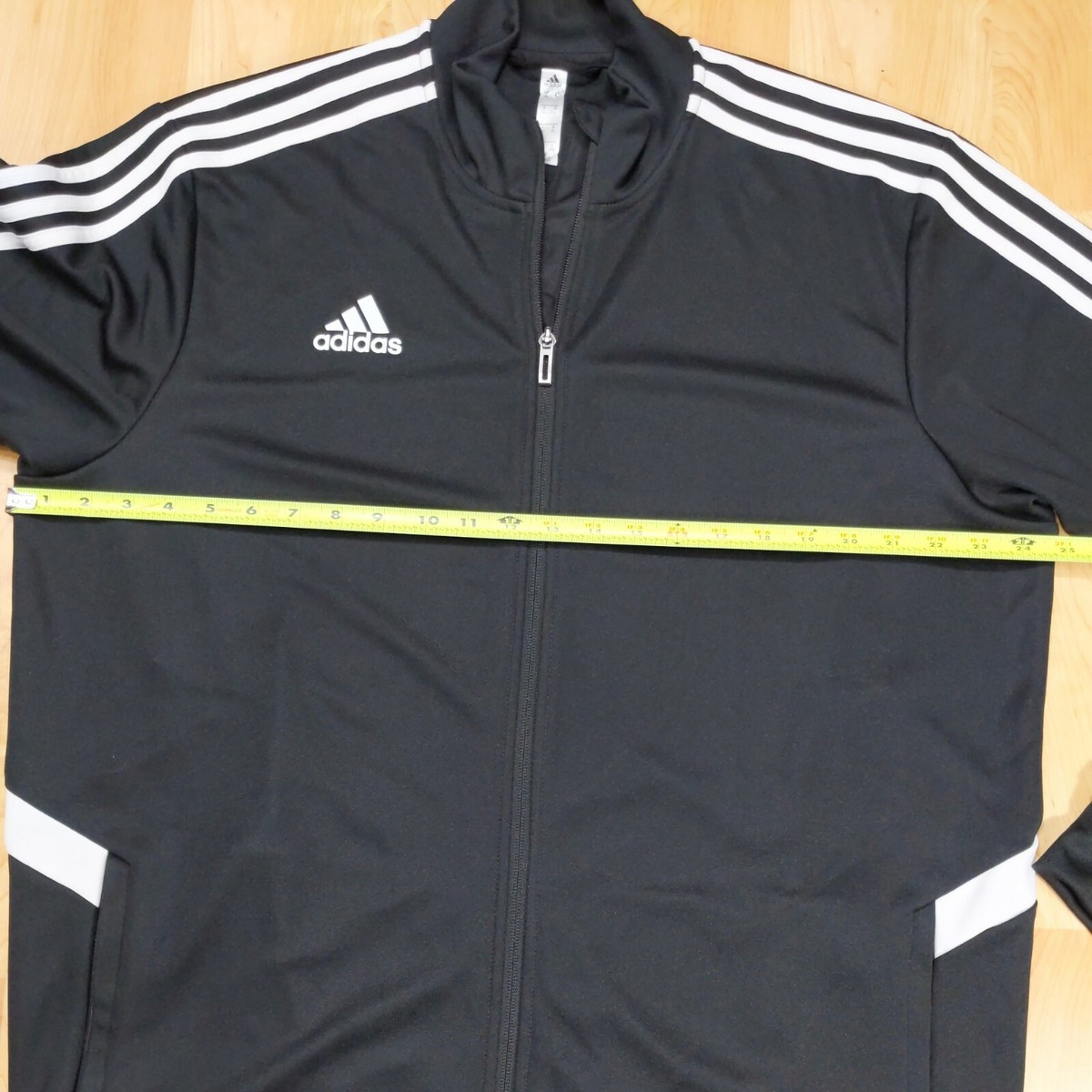アディダス テーラードジャケット CLIMALITE Adidas Climalite Full Zip Track Jacket in Blue Men's Sz M | eBay
