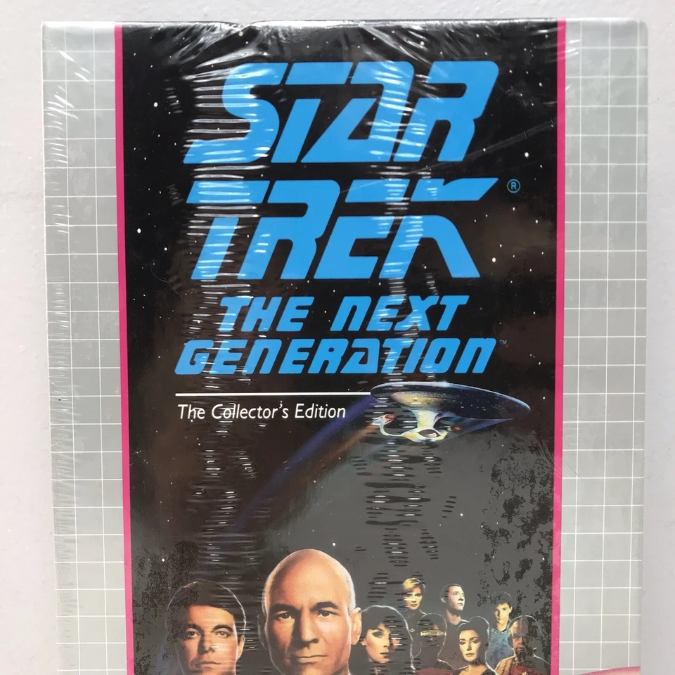 New! Star Trek Next Generation VHS Video Tape Collector Edition Legacy & Reunion - Image 2 of 4