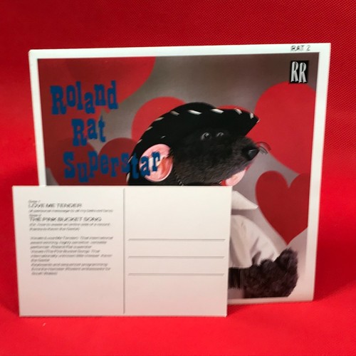 ROLAND RAT SUPERSTAR Love Me Tender 1984 UK 7" Vinyl single + POSTCARD 45 record - Picture 4 of 6