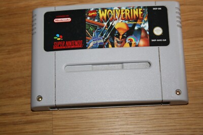 Wolverine Adamantium Rage  Snes Nintendo Supernintendo #90
