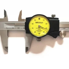 Mitutoyo 0.01mm 505-681 D15TN 0-150mm Dial Caliper Vernier Caliper Range US