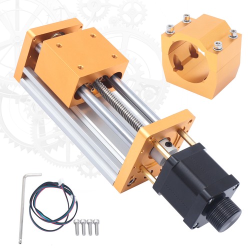 Z Axis Sliding Table Ball Screw Linear Slide Stage For CNC Machine 85mm Stroke - Picture 14 of 15