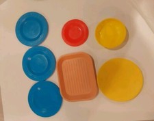 Vintage Fisher Price Fun with Food - Plate Lot