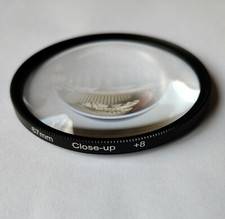 Nikon compatible 67mm Macro Close Up lens Converter Filter +8  for 67mm lens