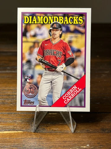 2023 Topps Series 2 #2T88-5 Corbin Carroll 1988 Topps [RC] Arizona Diamondbacks