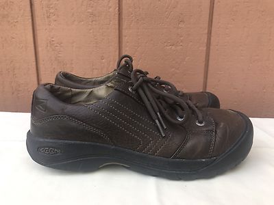 Keen Alki Lace Up Men\'s Shoes Size 8 Keen Alki Shoes Mens 14 Brown Leather 13008-SHTK 5 Eyelet  main image 3