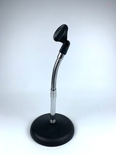 Vintage Atlas Sound Cast Iron Desktop Microphone Stand Bendable 12" Tall Studio
