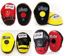 FAIRTEX CLASSIC PRO MITTS  FMV10 PUNCHING TRAINING MUAY THAI KICK BOXING MMA K1
