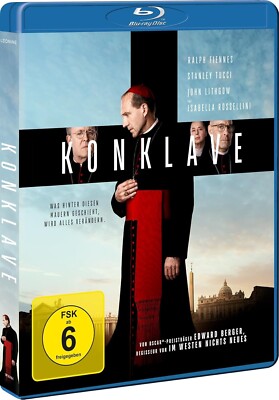 Konklave (2024)[Blu-ray/Neu/OVP]von Edward Berger n. einem Roman v.Robert Harris