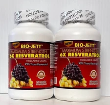 Resveratrol Maximum Strength Natural 2X250 CAPSULES Anti - Aging Antioxidant USA