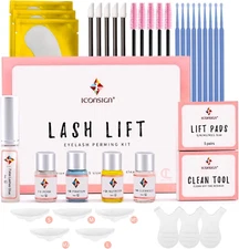 Kit de levantamiento de pestañas - Actualizado para 2025 | Permanente instantáne