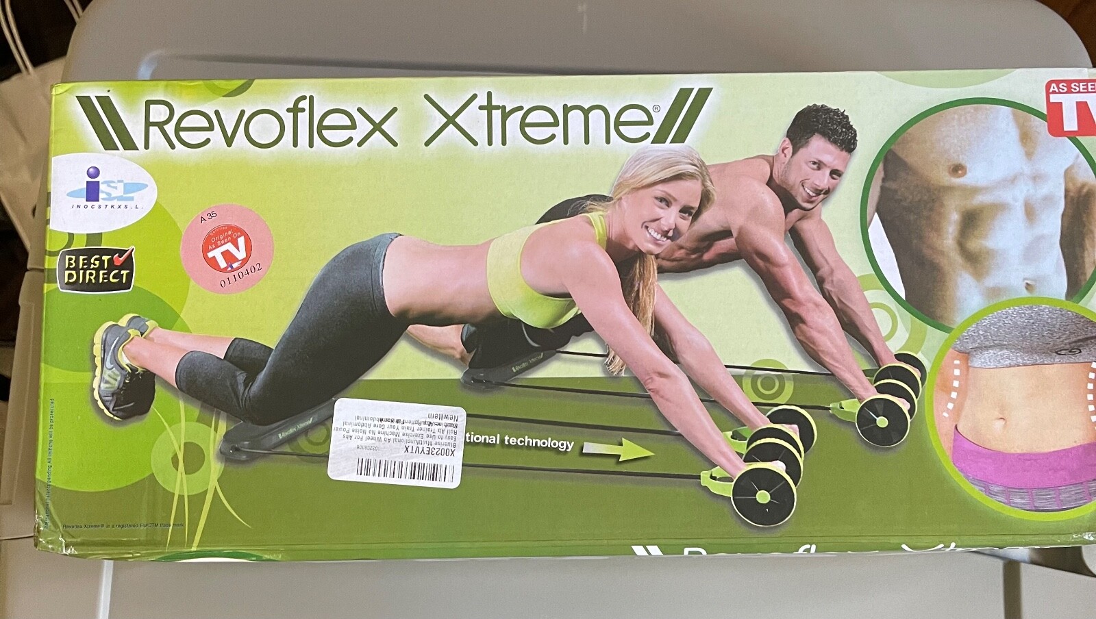 Revoflex Xtreme Abdominal ABS Powerful Trainer Workout Kit M