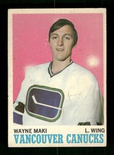 Wayne Maki 1970-71 Topps #116 Vancouver Canucks VG