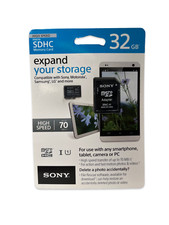 NEW SEALED SONY 32 GB Micro SDHC UHS-I Memory Card High Speed Fast Shipping