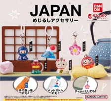 Japan landmark accessory Complete Set 6 Capsule Toy Gacha free shipping NEW