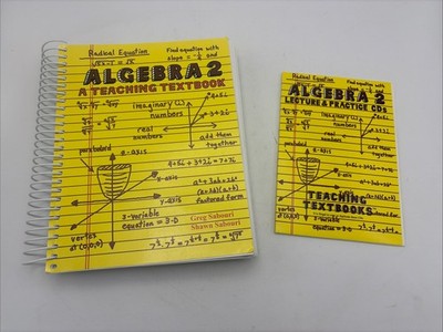 Algebra 2 A Teaching Textbook + Lecture & Practice CDs