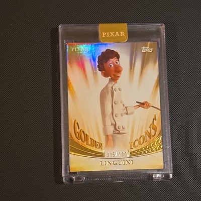 2025 Topps Disney Pixar Gold Golden Icons Linguini #GI-41 Sealed 25/100