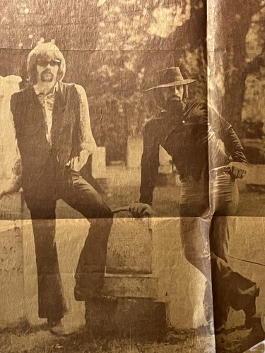Poster concerto Dust Band musica rock vintage 1971 Richie Wise Kenny Aaronson Marc - Foto 2 di 7