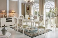 Barock Esstisch Tisch Gruppe Esszimmer Wohnzimmer Garnitur Echtholz Tische