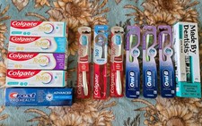 Brand New Bundle Of Toothpaste And Toothbrusr...