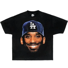 LA Kobe Vintage Boxy Tee Shirt oversized t-shirt streetwear y2k