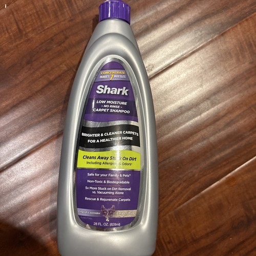 Shark Carpet Cleaner No Rinse Low Moisture Sonic Duo Concentrate 28oz Lavender