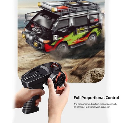 9IMOD Delica 1/24 RC Minibus 2WD 4WD Remote Control Car LED 56