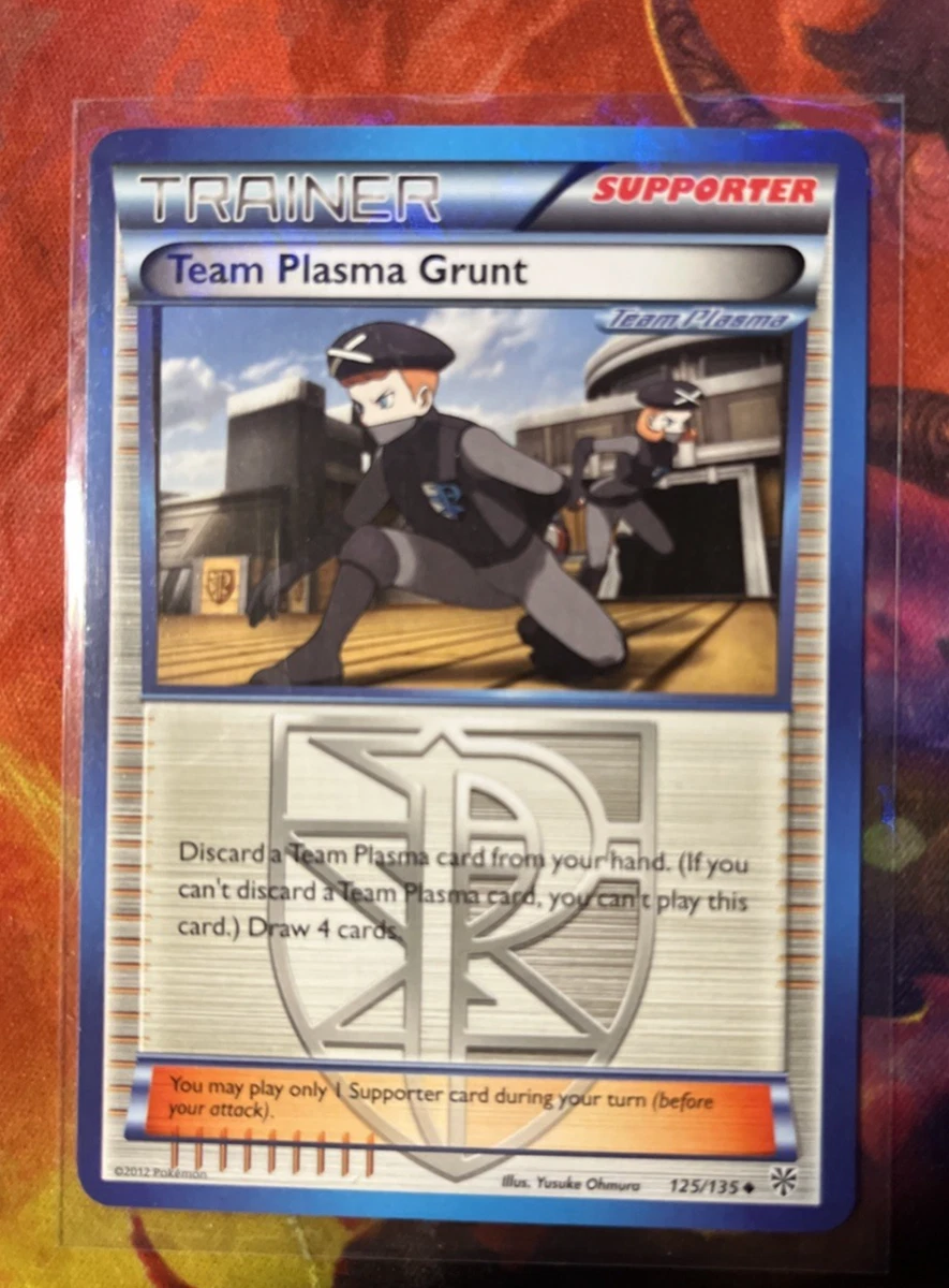 Team Plasma Grunt Pokmon TCG Cards for sale | eBay