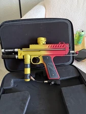 2022 Freeflow Dark matte fade autococker with case. 