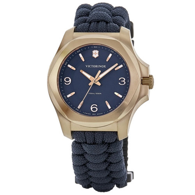 #ad New Victorinox Swiss Army I.N.O.X. V Quartz Blue Dial Women#x27;s Watch 241955 $198.34