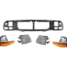 Header Panel Headlight and Corner Light Kit For 1998-2000 Ford Ranger